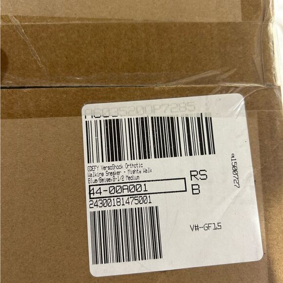 GDEFY VersoShock Orthotic Walking Sneaker - Mighty Walk Blue / Beige - Picture 7 of 7